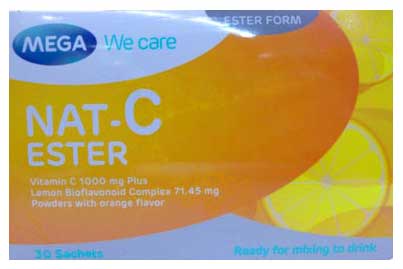 Mega We Care Nat-C Ester 30ซอง